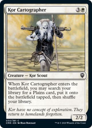 Kor Cartographer 030 361 Commander Legends Singles Kor Cartographer 030 361 Commander Legends Singles