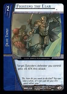 Fighting the Liar DWF 113 Common Vs System DC World s Finest Fighting the Liar DWF 113 Common Vs System DC World s Finest