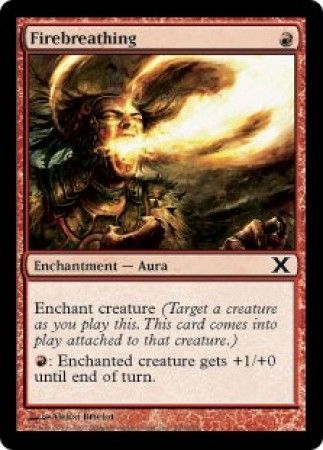 Firebreathing MTG 10th Edition Singles Firebreathing MTG 10th Edition Singles