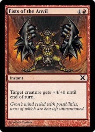 Fists of the Anvil MTG 10th Edition Singles