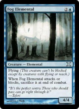 Fog Elemental MTG 10th Edition Singles Fog Elemental MTG 10th Edition Singles