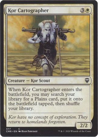 Kor Cartographer 377 Commander Legends Commander Deck Singles Kor Cartographer 377 Commander Legends Commander Deck Singles