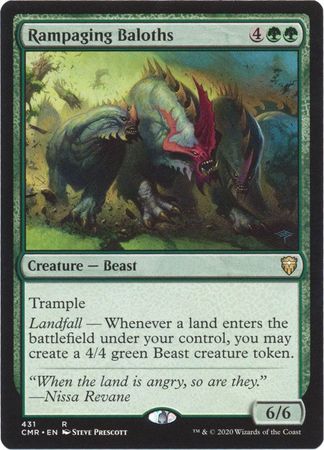 Rampaging Baloths 431 Commander Legends Commander Deck Singles Rampaging Baloths 431 Commander Legends Commander Deck Singles