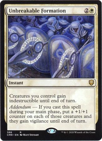 Unbreakable Formation 388 Unbreakable Formation 388