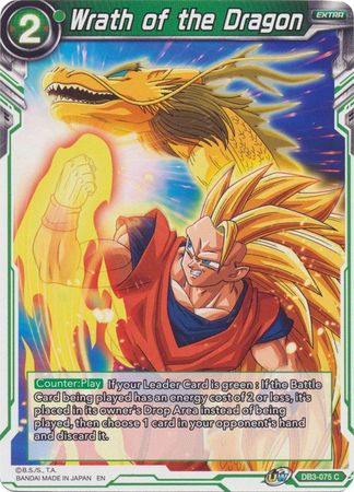 Wrath of the Dragon DB3 075 Common Draft Box 6 Giant Force Singles Wrath of the Dragon DB3 075 Common Draft Box 6 Giant Force Singles