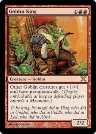 Goblin King NM MTG Seventh 7th Edition Magic