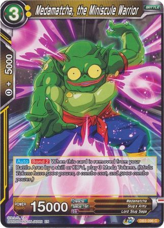 Medamatcha the Miniscule Warrior DB3 096 Common Draft Box 6 Giant Force Singles Medamatcha the Miniscule Warrior DB3 096 Common Draft Box 6 Giant Force Singles