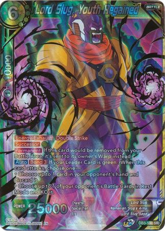 Lord Slug Youth Regained DB3 130 Super Rare Lord Slug Youth Regained DB3 130 Super Rare
