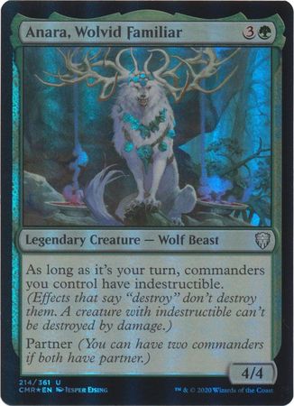 Anara Wolvid Familiar 214 361 Foil Anara Wolvid Familiar 214 361 Foil