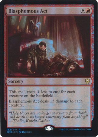 Blasphemous Act 162 361 Foil Commander Legends Foil Singles Blasphemous Act 162 361 Foil Commander Legends Foil Singles