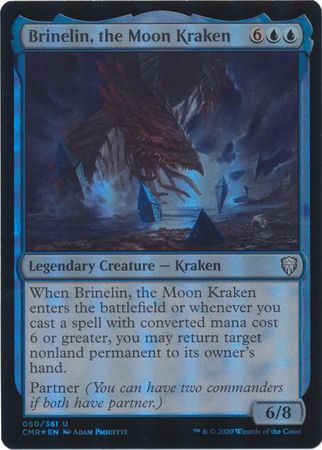 Brinelin the Moon Kraken 060 361 Foil Commander Legends Foil Singles Brinelin the Moon Kraken 060 361 Foil Commander Legends Foil Singles