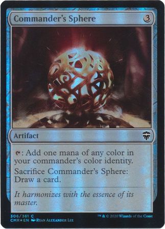 Commander s Sphere 306 361 Foil Commander s Sphere 306 361 Foil