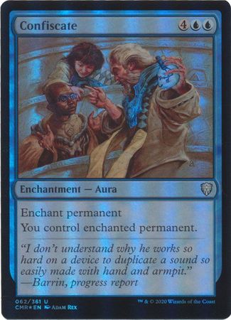 Confiscate 062 361 Foil Commander Legends Foil Singles Confiscate 062 361 Foil Commander Legends Foil Singles