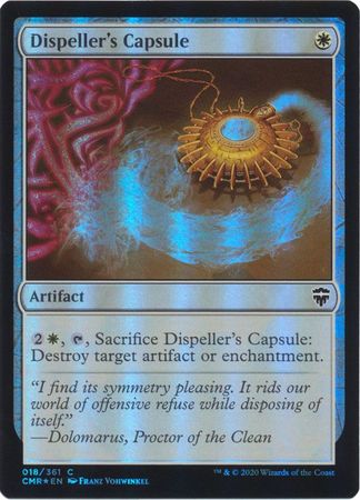 Dispeller s Capsule 018 361 Foil Commander Legends Foil Singles Dispeller s Capsule 018 361 Foil Commander Legends Foil Singles
