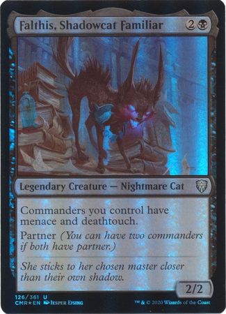 Falthis Shadowcat Familiar 126 361 Foil Falthis Shadowcat Familiar 126 361 Foil