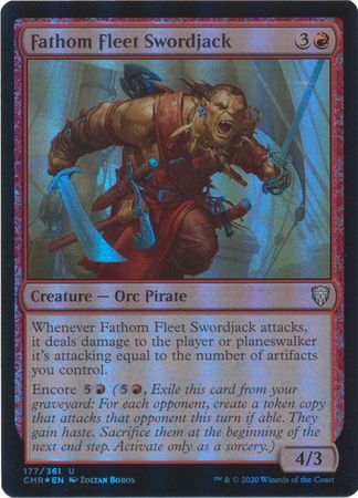 Fathom Fleet Swordjack 177 361 Foil Fathom Fleet Swordjack 177 361 Foil