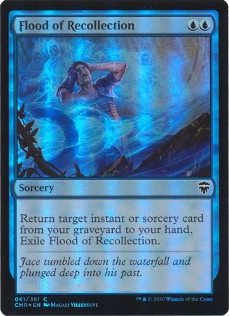 Flood of Recollection 061 361 Foil Commander Legends Foil Singles Flood of Recollection 061 361 Foil Commander Legends Foil Singles