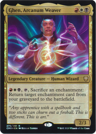 Ghen Arcanum Weaver 275 361 Foil Ghen Arcanum Weaver 275 361 Foil