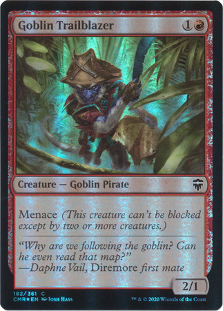 Goblin Trailblazer 182 361 Foil Goblin Trailblazer 182 361 Foil