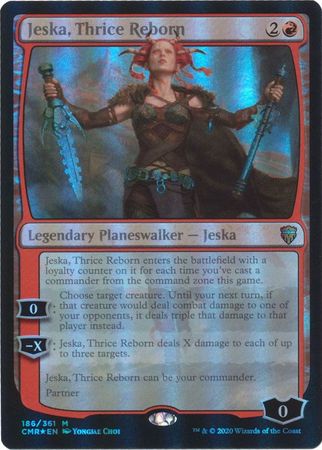 Jeska Thrice Reborn 186 361 Foil Commander Legends Foil Singles Jeska Thrice Reborn 186 361 Foil Commander Legends Foil Singles