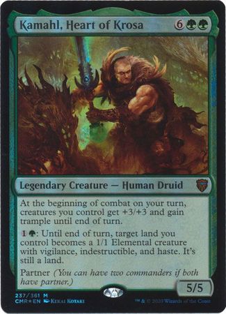 Kamahl Heart of Krosa 237 361 Foil Commander Legends Foil Singles Kamahl Heart of Krosa 237 361 Foil Commander Legends Foil Singles