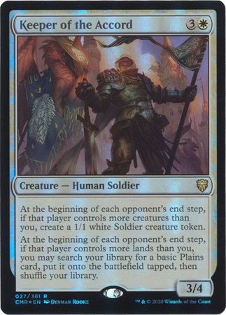 Keeper of the Accord 027 361 Foil Keeper of the Accord 027 361 Foil