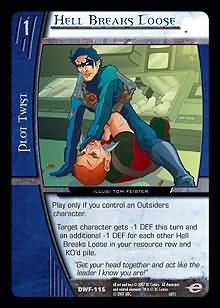 Hell Breaks Loose DWF 115 Common Vs System DC World s Finest Hell Breaks Loose DWF 115 Common Vs System DC World s Finest