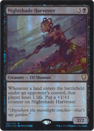Nightshade Harvester 138 361 Foil Commander Legends Foil Singles Nightshade Harvester 138 361 Foil Commander Legends Foil Singles