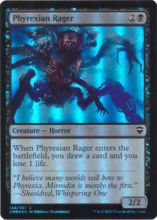 Phyrexian Rager 142 361 Foil Commander Legends Foil Singles Phyrexian Rager 142 361 Foil Commander Legends Foil Singles