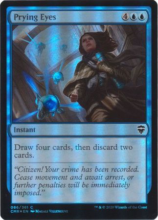 Prying Eyes 086 361 Foil Commander Legends Foil Singles Prying Eyes 086 361 Foil Commander Legends Foil Singles
