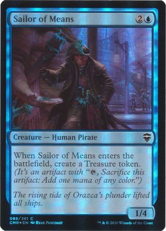 Sailor of Means 088 361 Foil Commander Legends Foil Singles Sailor of Means 088 361 Foil Commander Legends Foil Singles