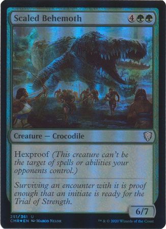 Scaled Behemoth 251 361 Foil Commander Legends Foil Singles Scaled Behemoth 251 361 Foil Commander Legends Foil Singles