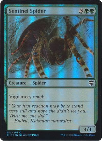 Sentinel Spider 253 361 Foil Commander Legends Foil Singles Sentinel Spider 253 361 Foil Commander Legends Foil Singles