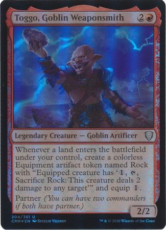 Toggo Goblin Weaponsmith 204 361 Foil Toggo Goblin Weaponsmith 204 361 Foil