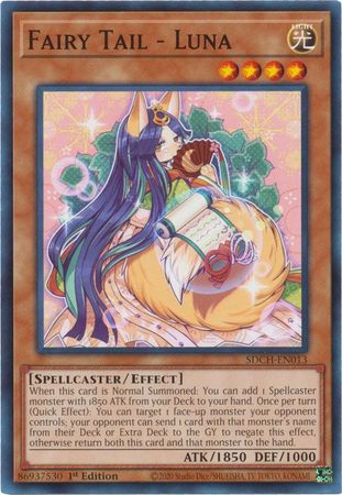 Fairy Tail Luna SDCH EN013 Common 1st Edition Spirit Charmers SDCH 1st Edition Singles Fairy Tail Luna SDCH EN013 Common 1st Edition Spirit Charmers SDCH 1st Edition Singles