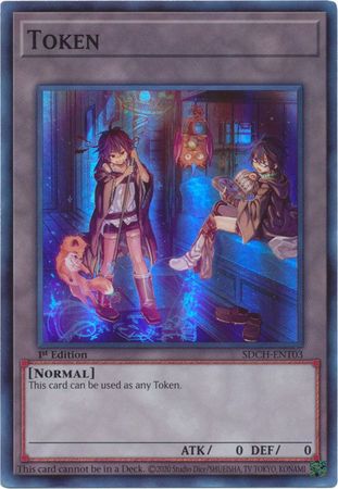 Token SDCH ENT03 Super Rare 1st Edition Spirit Charmers SDCH 1st Edition Singles Token SDCH ENT03 Super Rare 1st Edition Spirit Charmers SDCH 1st Edition Singles