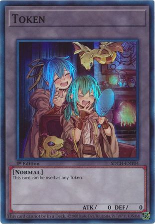 Token SDCH ENT04 Super Rare 1st Edition Spirit Charmers SDCH 1st Edition Singles Token SDCH ENT04 Super Rare 1st Edition Spirit Charmers SDCH 1st Edition Singles