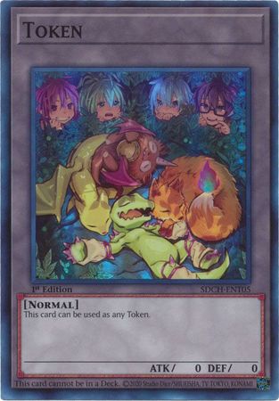 Token SDCH ENT05 Super Rare 1st Edition Spirit Charmers SDCH 1st Edition Singles Token SDCH ENT05 Super Rare 1st Edition Spirit Charmers SDCH 1st Edition Singles