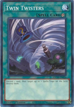 Twin Twisters SDCH EN026 Common 1st Edition Twin Twisters SDCH EN026 Common 1st Edition