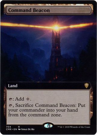 Command Beacon 704 Extended Art Commander Legends Collector Booster Singles Command Beacon 704 Extended Art Commander Legends Collector Booster Singles
