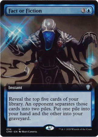 Fact or Fiction 634 Extended Art Commander Legends Collector Booster Singles Fact or Fiction 634 Extended Art Commander Legends Collector Booster Singles
