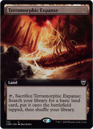 Terramorphic Expanse 712 Extended Art Commander Legends Collector Booster Singles Terramorphic Expanse 712 Extended Art Commander Legends Collector Booster Singles