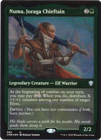 Numa Joraga Chieftain 583 Etched Foil Numa Joraga Chieftain 583 Etched Foil