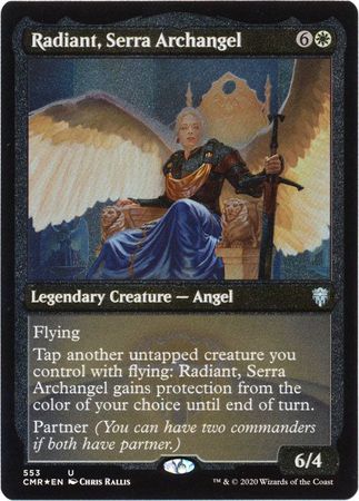 Radiant Serra Archangel 553 Etched Foil Radiant Serra Archangel 553 Etched Foil