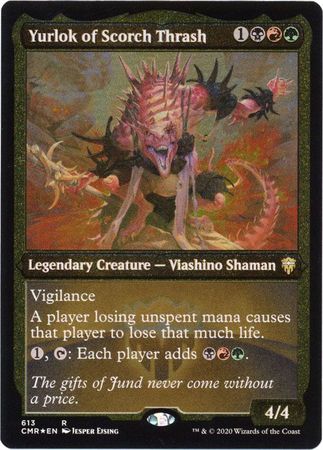 Yurlok of Scorch Thrash - Foil Etched - Magic: the Gathering