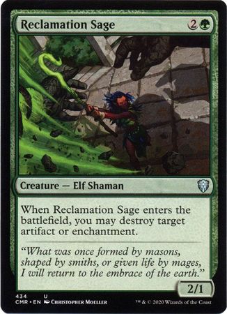 Reclamation Sage 434 Commander Legends Commander Deck Singles Reclamation Sage 434 Commander Legends Commander Deck Singles