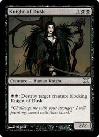 Knight of Dusk MTG 10th Edition Singles