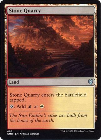 Stone Quarry 495 Commander Legends Commander Deck Singles Stone Quarry 495 Commander Legends Commander Deck Singles