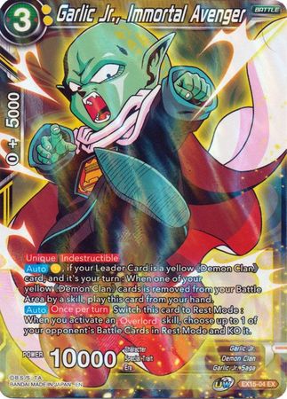 Garlic JR Immortal Avenger EX15 04 Expansion Rare Garlic JR Immortal Avenger EX15 04 Expansion Rare