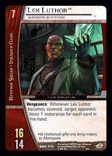 Lex Luthor Sinister Scientist DWF 170 Common Lex Luthor Sinister Scientist DWF 170 Common